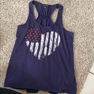 Women’s racer back tank- great for 4th of July!